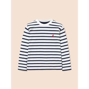 [빈폴키즈] [Essential] 스트라이프 긴소매 티셔츠  아이보리 (BI6141UE30)