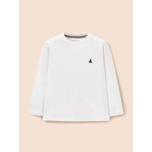 [빈폴키즈] [Essential] 수피마 베이직 긴소매 티셔츠  아이보리 (BI6141UE20)