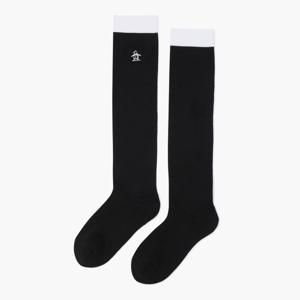 [먼싱웨어]여성 베이직 니삭스 블랙 MR122LSO11