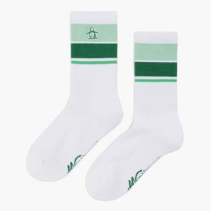 [먼싱웨어]여성 컬러블럭 삭스 에메랄드 MR122LSO12