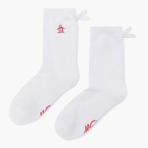 [먼싱웨어]여성 컬러풀 삭스 화이트 MR122LSO22