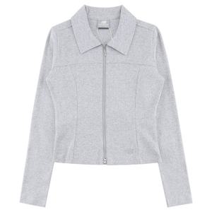 뉴발란스 WOMEN 골지 카라 집업 NBMDG2W312 AC