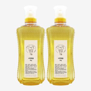 스마일벌꿀 사양벌꿀 2kg(튜브형) x 2개