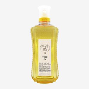 스마일벌꿀 사양벌꿀 2kg(튜브형)