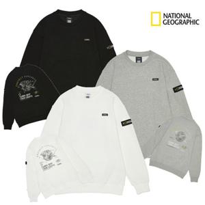 내셔널지오그래픽키즈 맨투맨 K261USW010 남아 여아 봄 백그래픽 티셔츠 고학년 170 딜