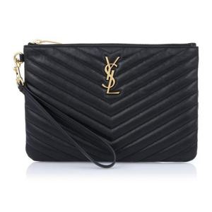 [생로랑] 여성 모노그램 클러치 379039 CWU01 1000