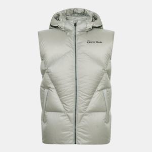 테일러메이드  남성 후드 포인트 구스 다운 베스트 TMDVM4204-196