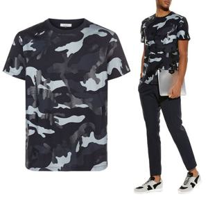 발렌티노 카모플라쥬 반팔티 PV3MG00W 3MB QL0