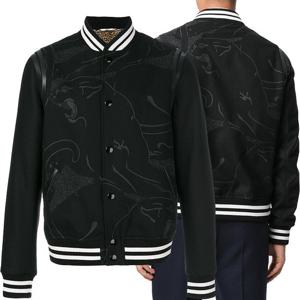 17FW 표범 가죽 울자켓 NV3CI0344 EG G93