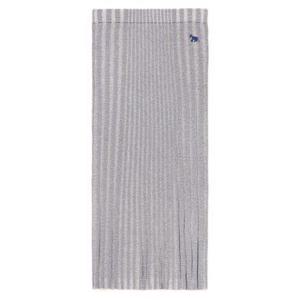 MAISON KITSUNE 메종키츠네 BABY FOX PATCH RIBBED MIDI SKIRT (MW01510KT1104-P476) (베이비