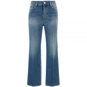 GUCCI 구찌 25 플레어 크롭 데님 팬츠 (817989 XDC8T 4011)