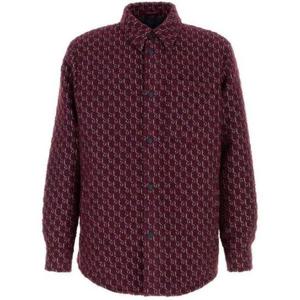 GUCCI 구찌 GG 섀도우 부클레 울 자카드 셔츠 (787904 ZAQ5N 6419)