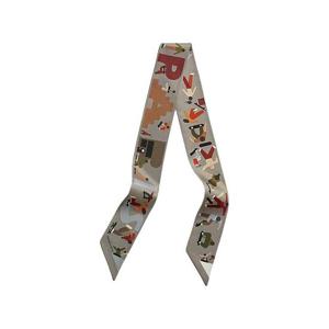 에르메스 피규어 레브레스 Figures Libres 트윌리 실크 여성 스카프 H064176S 02