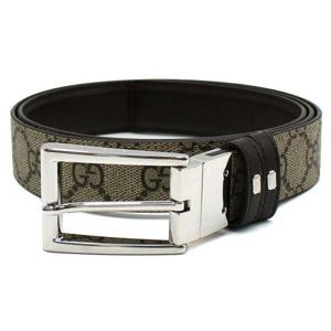 GUCCI 구찌 직사각형 버클 리버서블 벨트 (771105 BTTAN 2158)