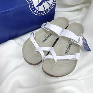 버켄스탁 남성 마야리 화이트 샌들 071053