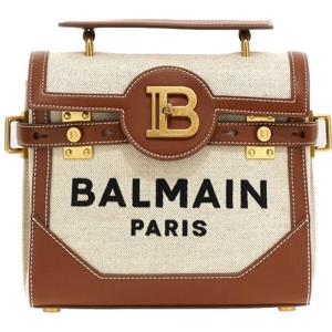 BALMAIN 발망 B BUZZ 캔버스 로고 백 (DN1DB530TCFE GEM)