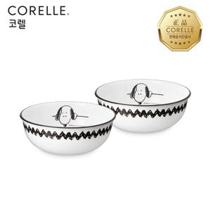 코렐 스누피앤찰리에디션 한국형 대접 2P