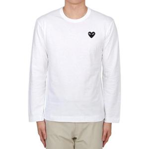 꼼데가르송 블랙와펜 긴팔티셔츠 AX T120 051 2 (남여공용)