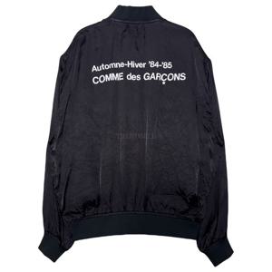 CDG 꼼데가르송 84-85 스태프 블루종 큐프라 블랙 SZ-J001-051