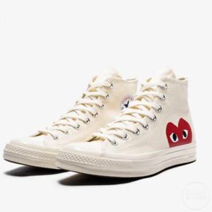꼼데가르송 x 컨버스 하이탑 여성 스니커즈 AZ K112 001 2 P1K112 150205C