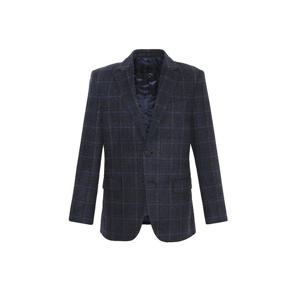 [BY파크랜드][오스틴리드]체크 기모 내부 퀼팅 자켓-AKF22407