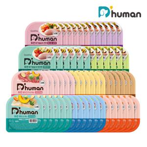 듀먼 [정가 대비 65% 가격인하] 자연화식 100g 10종 60팩+1팩 증정