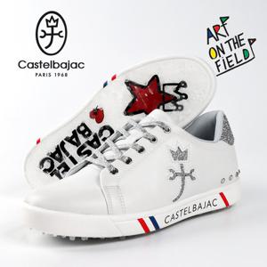 까스텔바작 아트 글리터 스파이크리스 여성 골프화 GS701