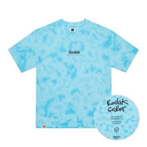 코닥반팔티 XQC K1223LRS64SBL 코다컬러 타이다이 반팔티셔츠 S.