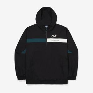 [FILA] 컬러블럭 스트레치 아노락 (FS2JKF3102X_BLK)