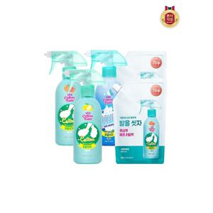 [온더바디]온더바디 코튼풋 발을씻자 풋샴푸 385ML x 1개 (레몬/