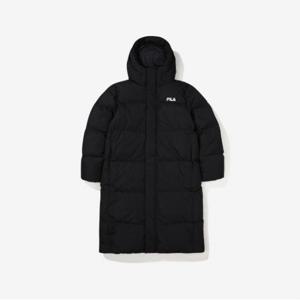 [FILA] 후드  다운 롱패딩자켓 (FS2DJF4104X_BLK)