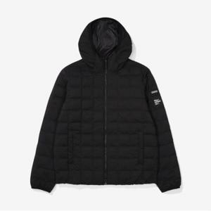 [FILA] 격자퀼팅  후드 다운 경량패딩 (FS2DJF4135X_BLK)
