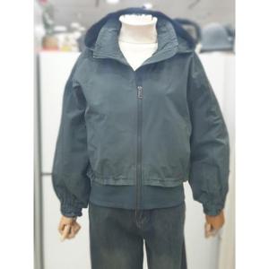 밀스튜디오 세이브존04 후드분리 하이넥 밑단스트링 면 야상점퍼 LQ3JPR100