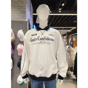 클라이드 엔 FOATS132M 남성용 배색 카라 맨투맨 티셔츠