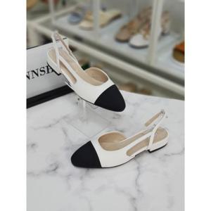 [한슈]한슈 세이브존07 투톤 컬러 슬링백 로우힐 HS365279kr (11