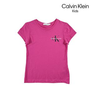 [캘빈클라인 키즈]여아 반팔티(1G01G00573_LP)