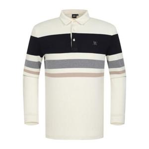 JDX HC11 남성 다색 블록 긴팔 티셔츠 X2TLV4448