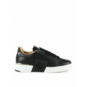 [PHILIPP PLEIN] 라프리마 남성 트레이너 사이드 로고 레더 스니커즈 FABSUSC0263PLE010N0201 블랙 /8