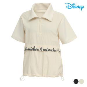 [디즈니골프] 여성 카라 아노락 반팔 집업 트레이닝복 DO2LTW030