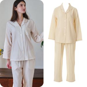 [비너스]보들보들 부드럽고 가벼운 착용감 심플한 잠옷 파자마 VPA4518W