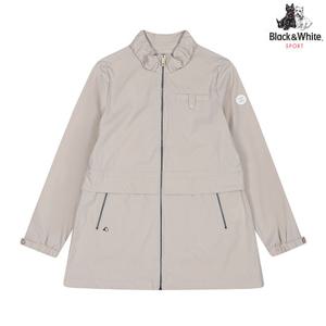 [블랙앤화이트] 여성 홑겹 사파리 점퍼 1105LZGN_BEIGE
