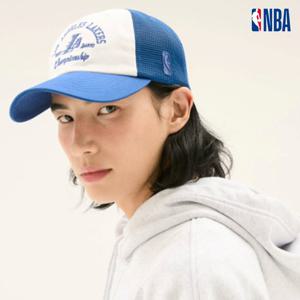 [엔비에이]선물추천 NBA 남녀공용 LAL 챔피언십 메쉬 소프트 볼캡 모자 N255AP273P