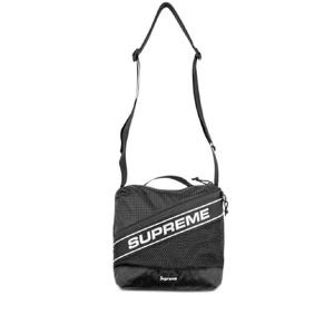 슈프림 로고 블랙 숄더 백 SU100099