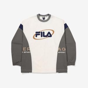 [휠라] 헤리티지 우븐 맨투맨 (FS2POF3103X_SAD)