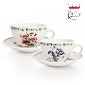 아트박스/게이또 프렌치가든 2인조 커피잔세트