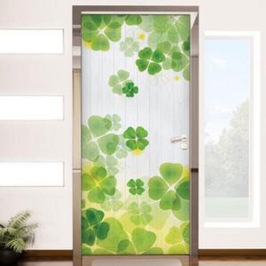 아트박스/꾸밈 ch756-행운의네잎클로버패널_현관문시트지