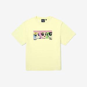 [휠라키즈] 파워퍼프걸 루즈핏 티셔츠 (FK2RSG2P03F_LEN)