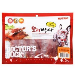 강아지 사시미 오리젤리사사미 300g 3개 강아지간식