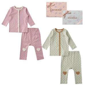 M밍크뮤D (쌍둥이선물)25년FW 쁘띠하트JQD내의 (2벌세트) (35A7005404A)