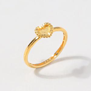 24K 순금 반지 슬림 컷팅 하트 1.875g